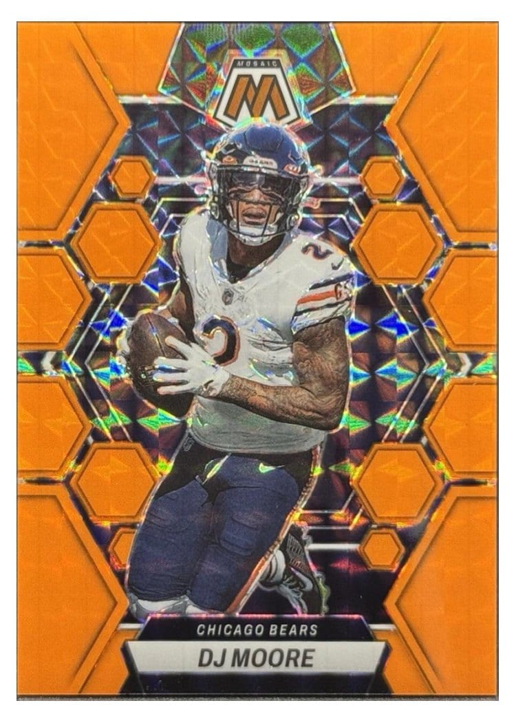 2023 Panini Mosaic Base Set DJ Moore #34 card