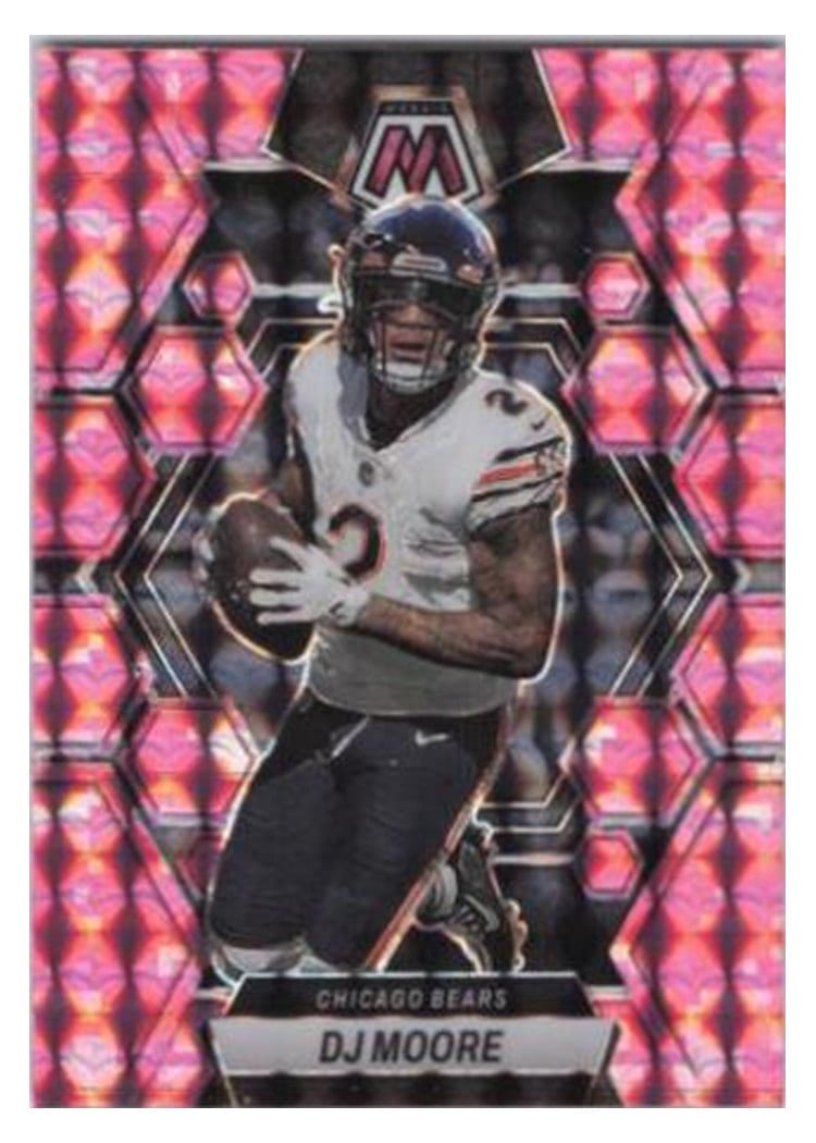2023 Panini Mosaic Base Set DJ Moore #34 card