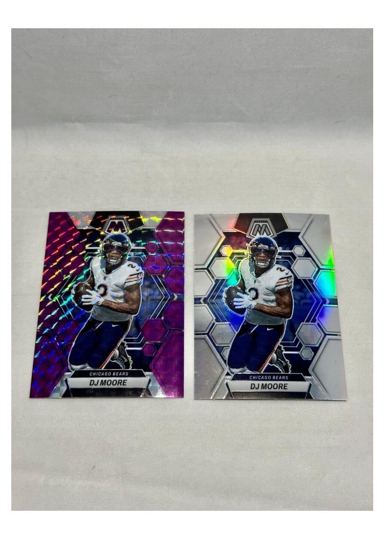 2023 Panini Mosaic Base Set DJ Moore #34 card