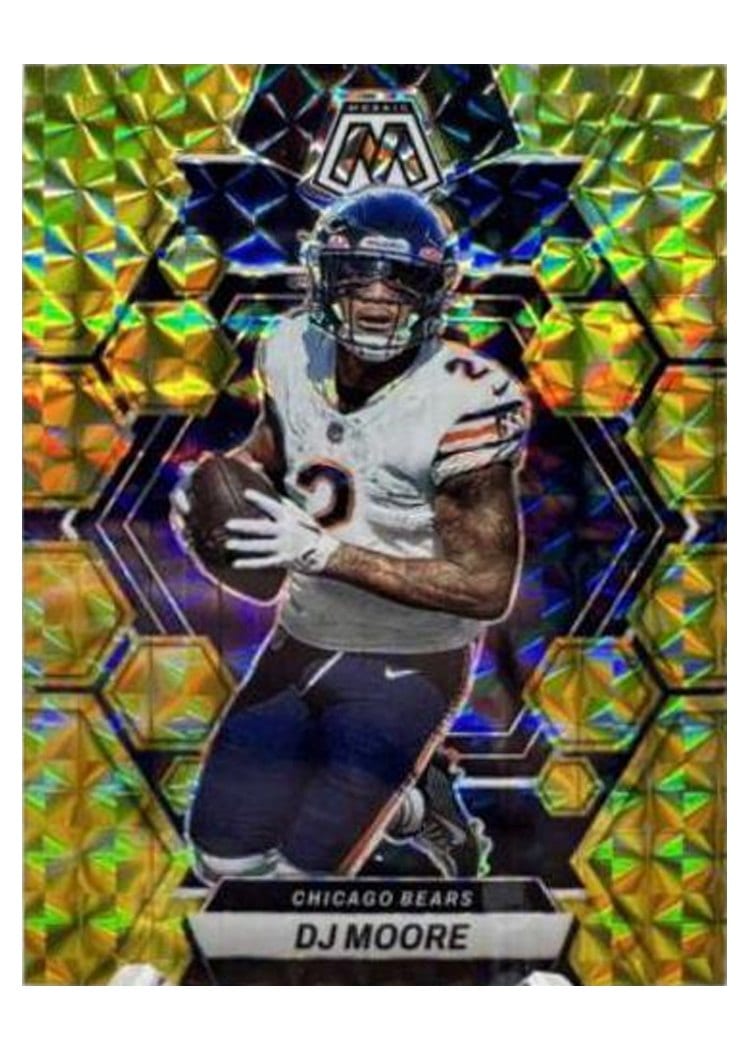 2023 Panini Mosaic Base Set DJ Moore #34 card
