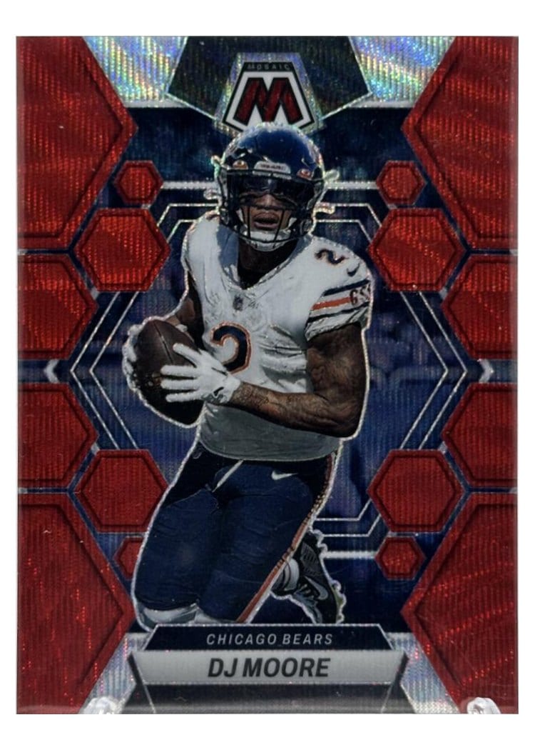 2023 Panini Mosaic Base Set DJ Moore #34 card