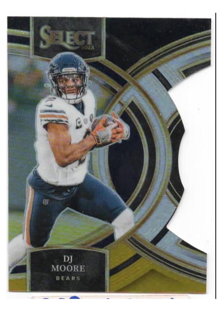 2023 Panini Select Base Set DJ Moore #159 card