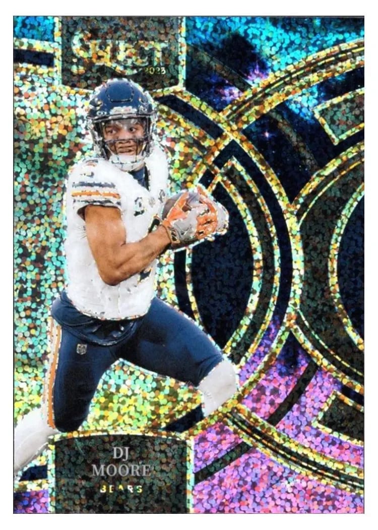2023 Panini Select Base Set DJ Moore Cosmic #159 card