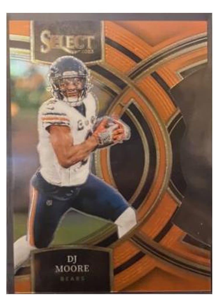 2023 Panini Select Base Set DJ Moore #159 card