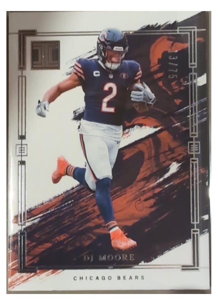 2024 Panini Impeccable Base Set DJ Moore #12 card