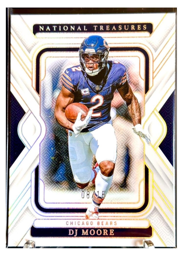 2024 Panini National Treasures Base Set DJ Moore #16 card