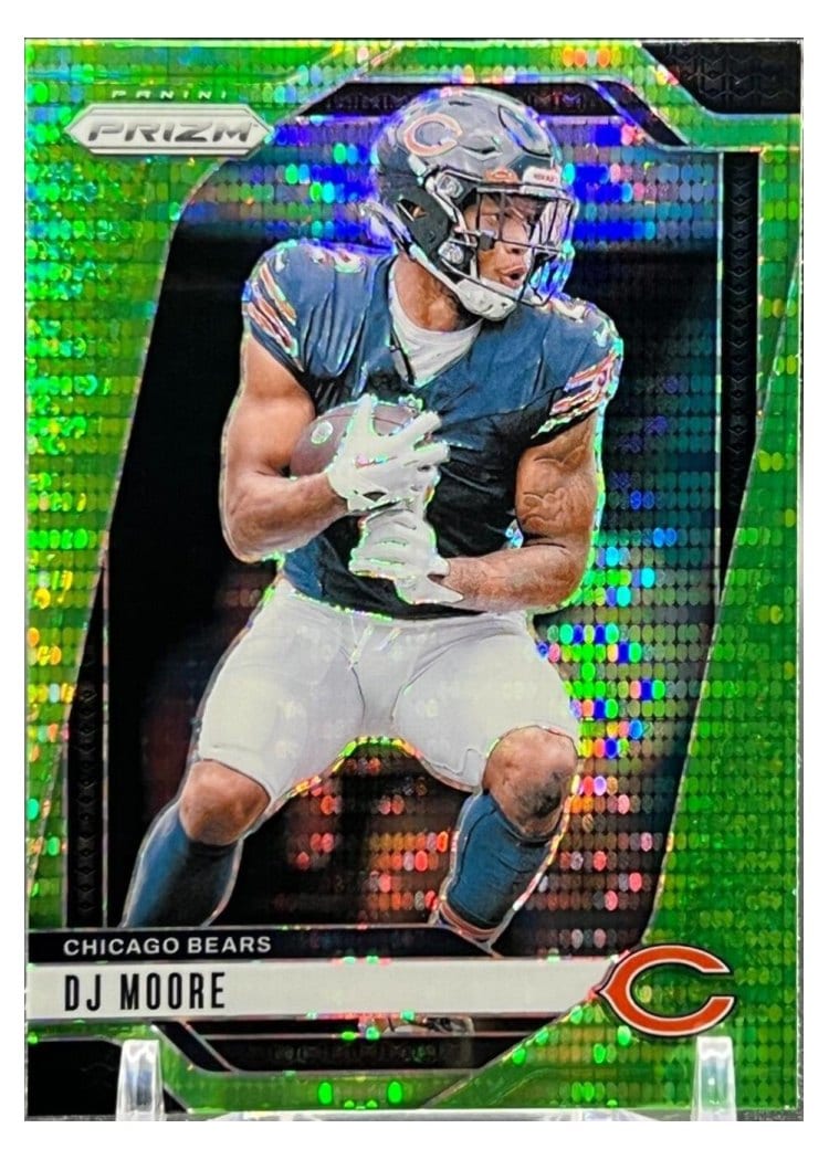 2024 Panini Prizm Base Set DJ Moore #48 card