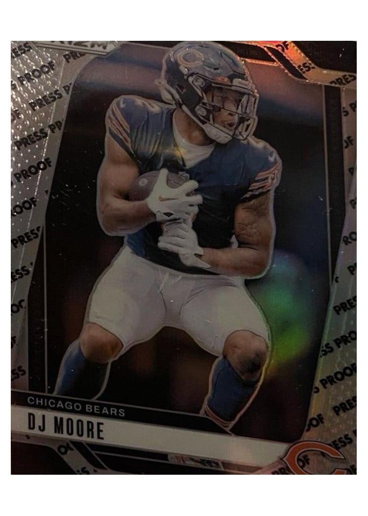 2024 Panini Prizm Base Set DJ Moore #48 card