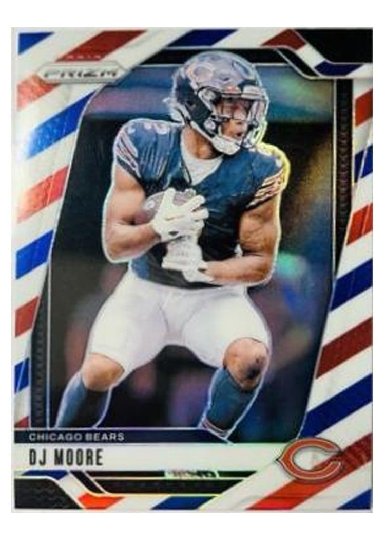 2024 Panini Prizm Base Set DJ Moore #48 card