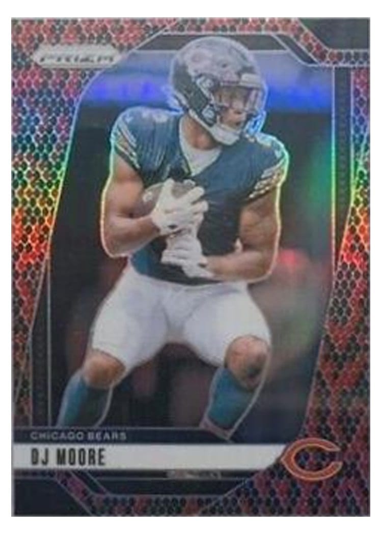 2024 Panini Prizm Base Set DJ Moore #48 card