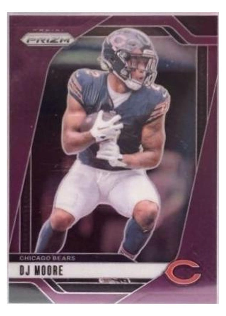 2024 Panini Prizm Base Set DJ Moore #48 card