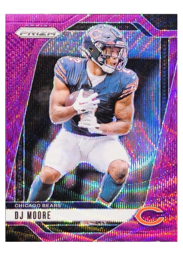 2024 Panini Prizm Base Set DJ Moore #48 card