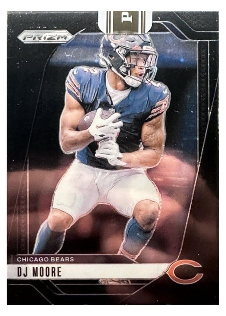 2024 Panini Prizm Base Set DJ Moore #48 card