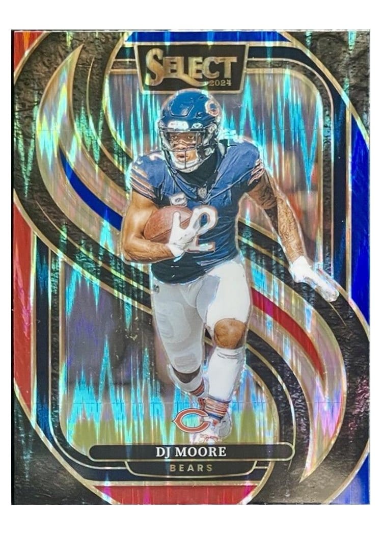 2024 Panini Select Base Set DJ Moore #151 card