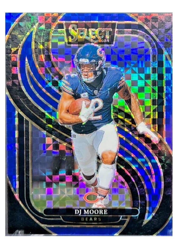 2024 Panini Select Base Set DJ Moore #151 card