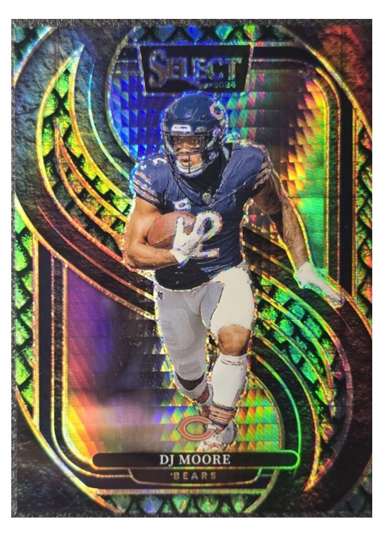 2024 Panini Select Base Set DJ Moore #151 card