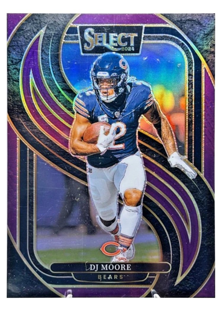 2024 Panini Select Base Set DJ Moore #151 card