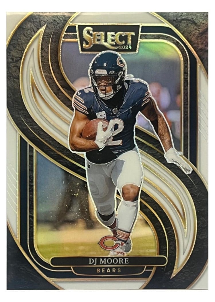 2024 Panini Select Base Set DJ Moore #151 card