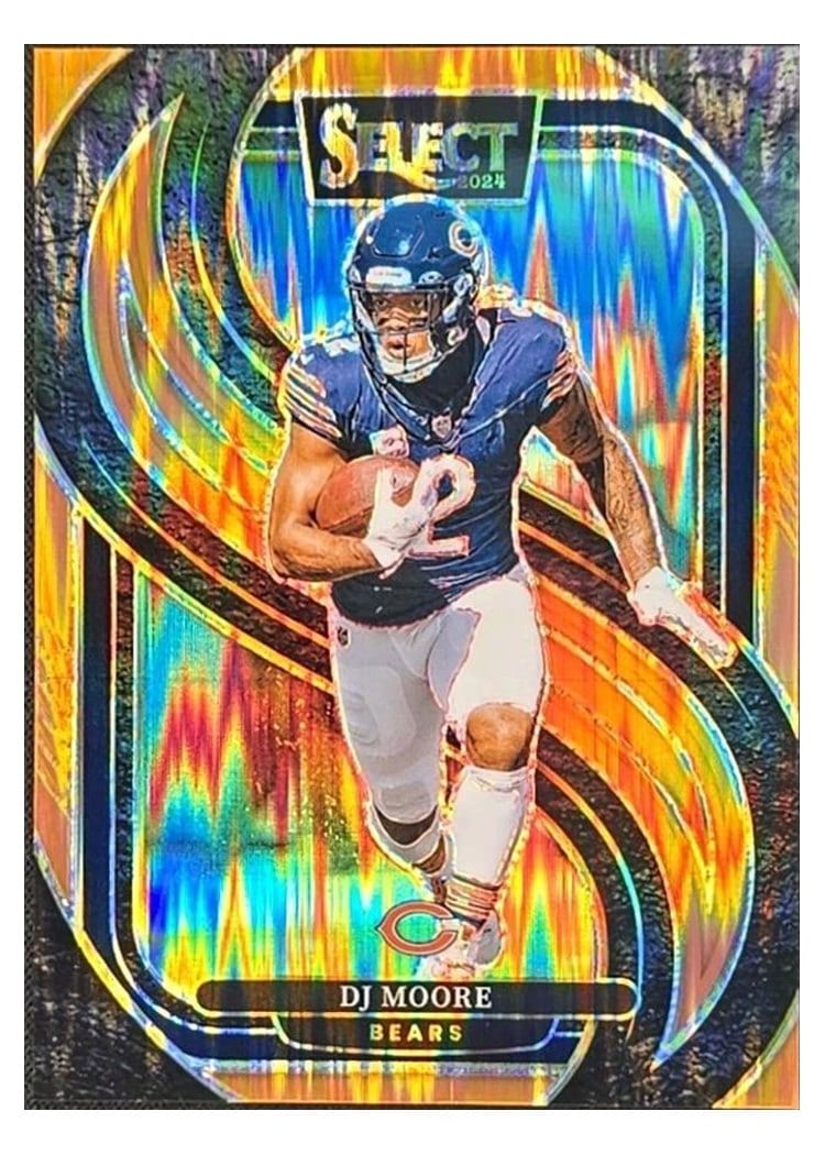 2024 Panini Select Base Set DJ Moore #151 card