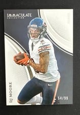 2025 Panini Immaculate Base Set DJ Moore #6 card