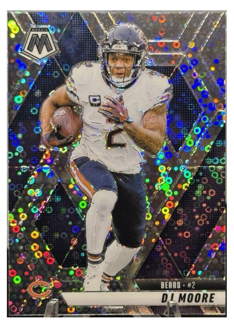 2025 Panini Mosaic DJ Moore #180 card