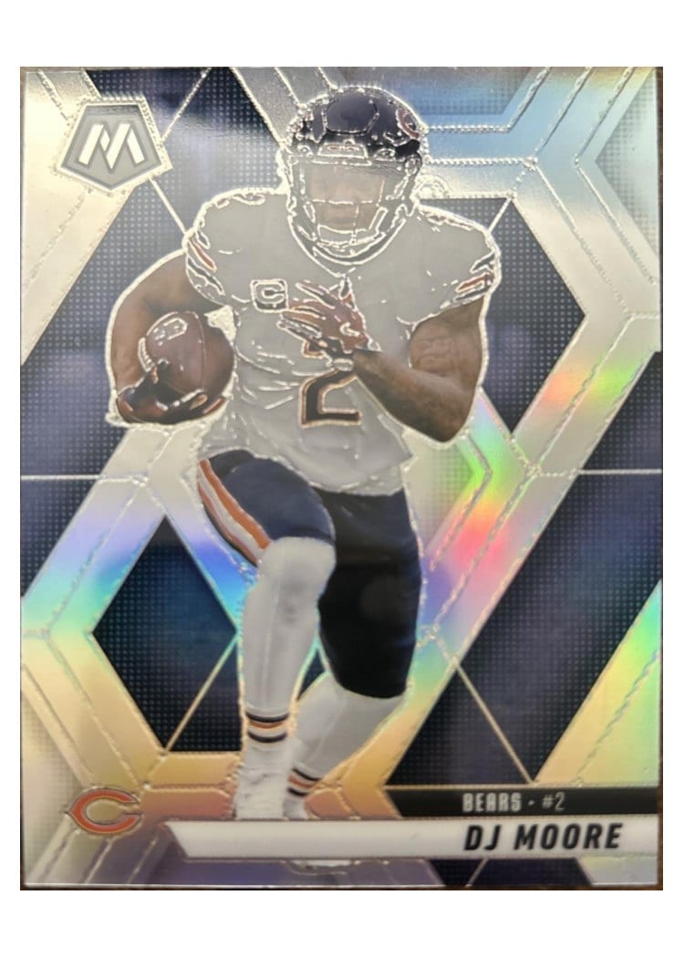 2025 Panini Mosaic DJ Moore #180 card