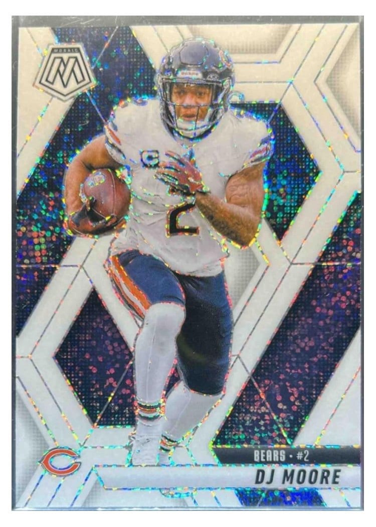 2025 Panini Mosaic DJ Moore #180 card