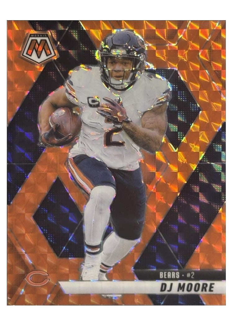 2025 Panini Mosaic DJ Moore #180 card