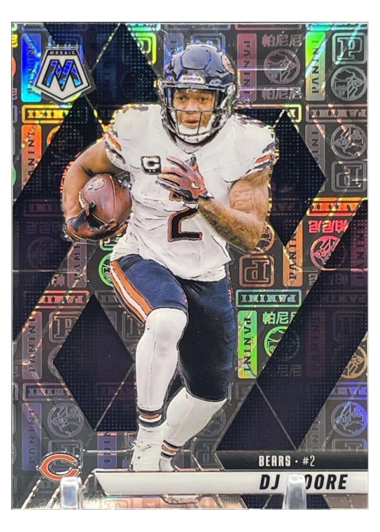 2025 Panini Mosaic DJ Moore #180 card