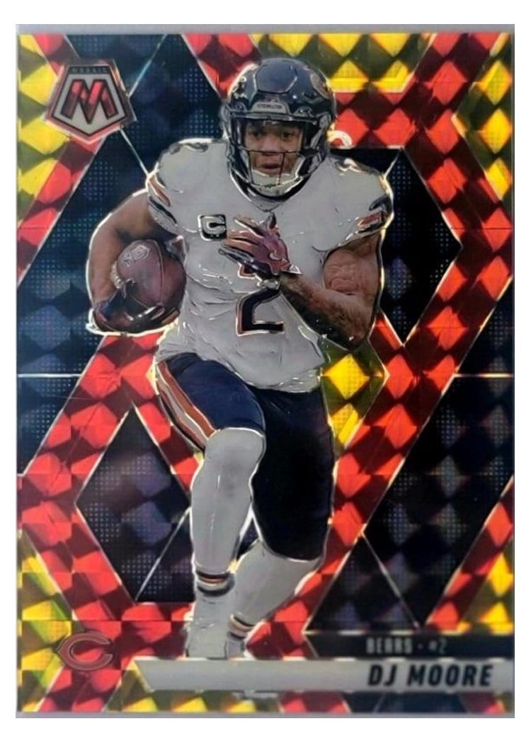 2025 Panini Mosaic DJ Moore #180 card