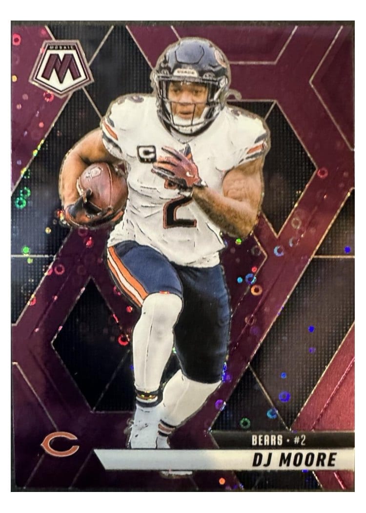 2025 Panini Mosaic DJ Moore #180 card