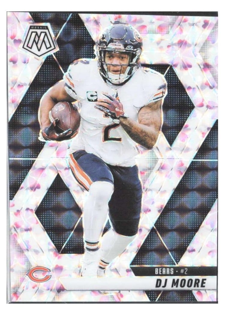 2025 Panini Mosaic DJ Moore #180 card