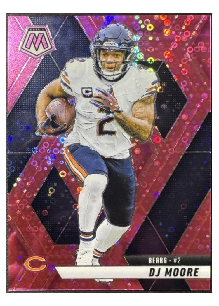 2025 Panini Mosaic DJ Moore #180 card