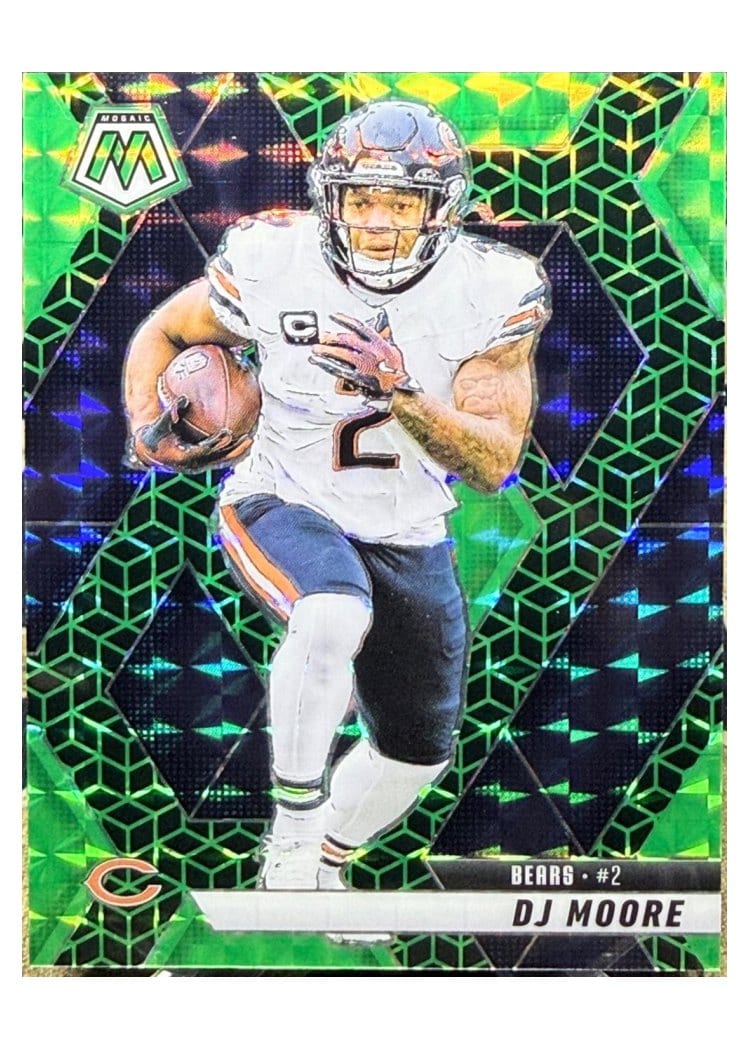 2025 Panini Mosaic DJ Moore #180 card
