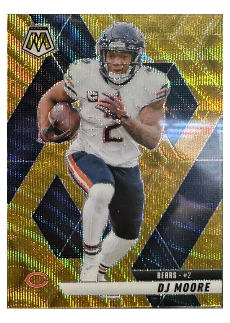 2025 Panini Mosaic DJ Moore #180 card
