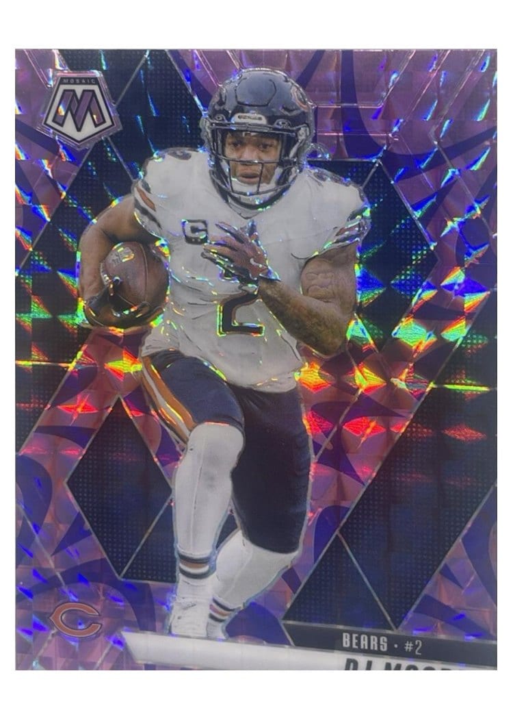 2025 Panini Mosaic DJ Moore #180 card