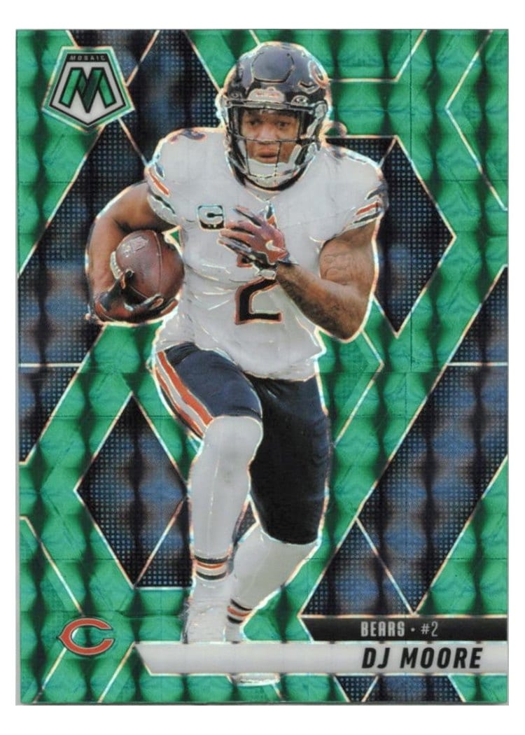 2025 Panini Mosaic DJ Moore #180 card
