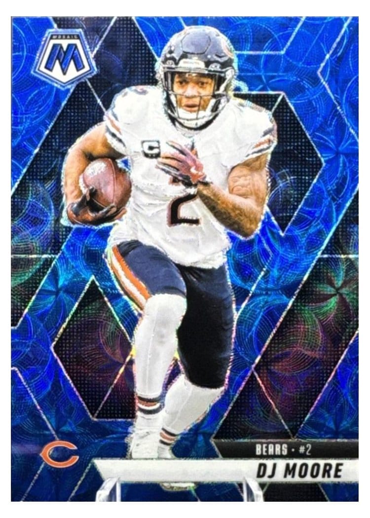 2025 Panini Mosaic DJ Moore #180 card