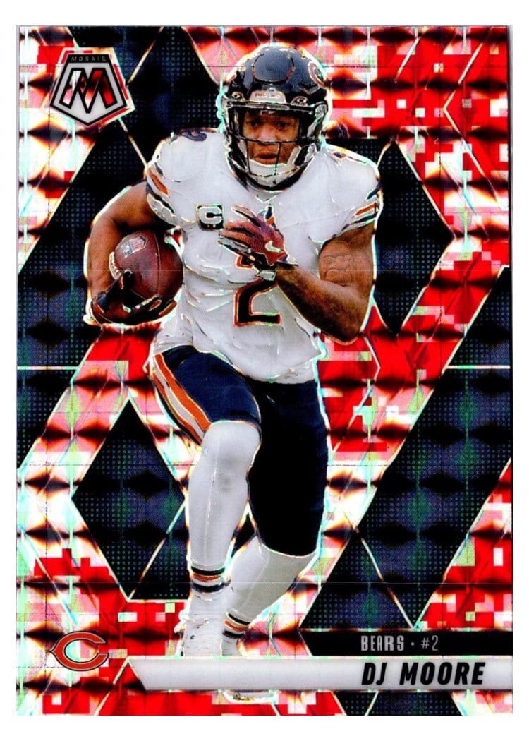 2025 Panini Mosaic DJ Moore #180 card