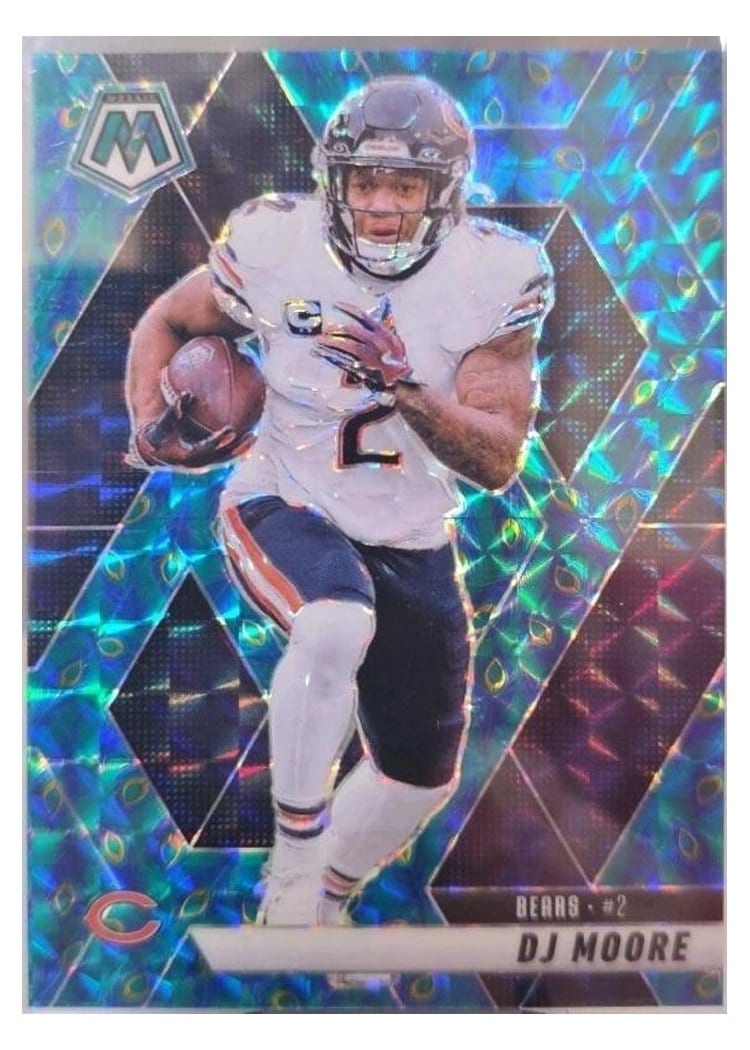 2025 Panini Mosaic DJ Moore #180 card