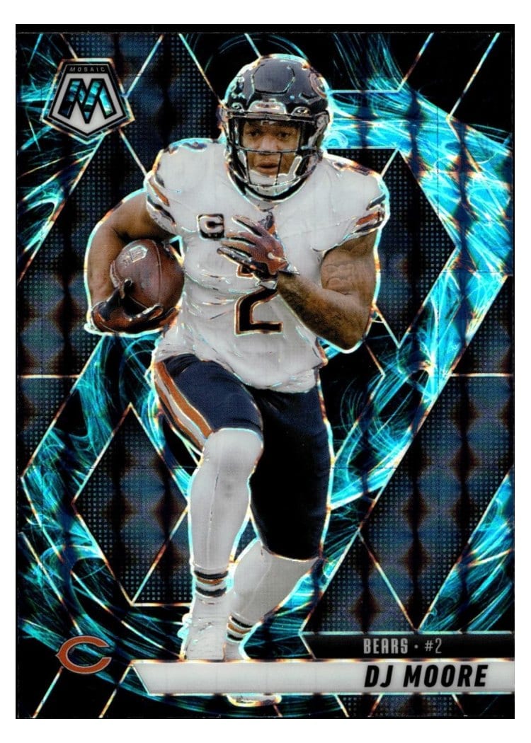 2025 Panini Mosaic DJ Moore #180 card