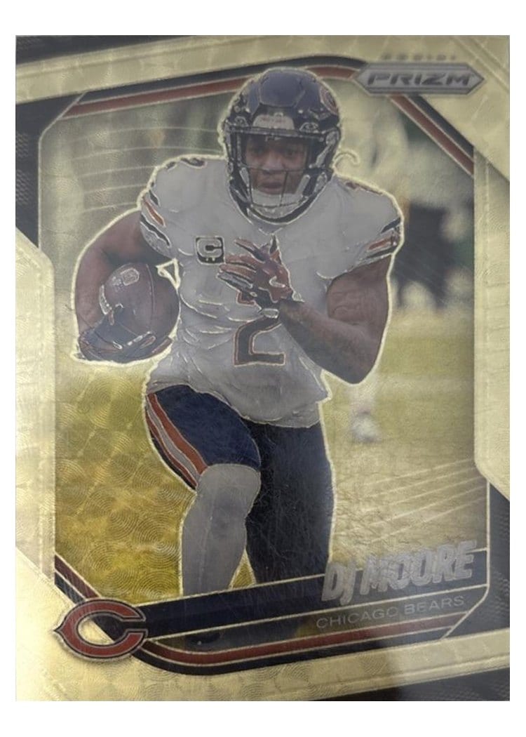 2025 Panini Prizm Base Set DJ Moore #92 card