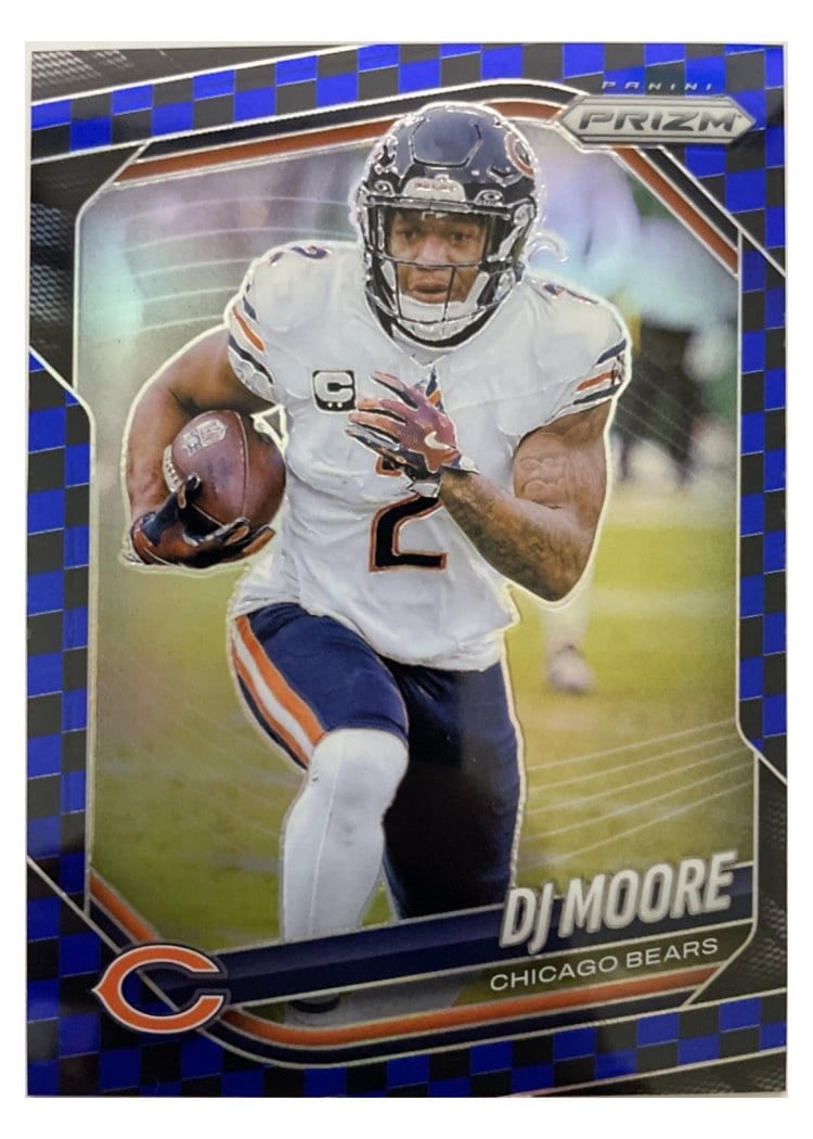 2025 Panini Prizm Base Set DJ Moore #92 card