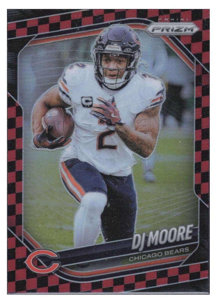 2025 Panini Prizm Base Set DJ Moore #92 card