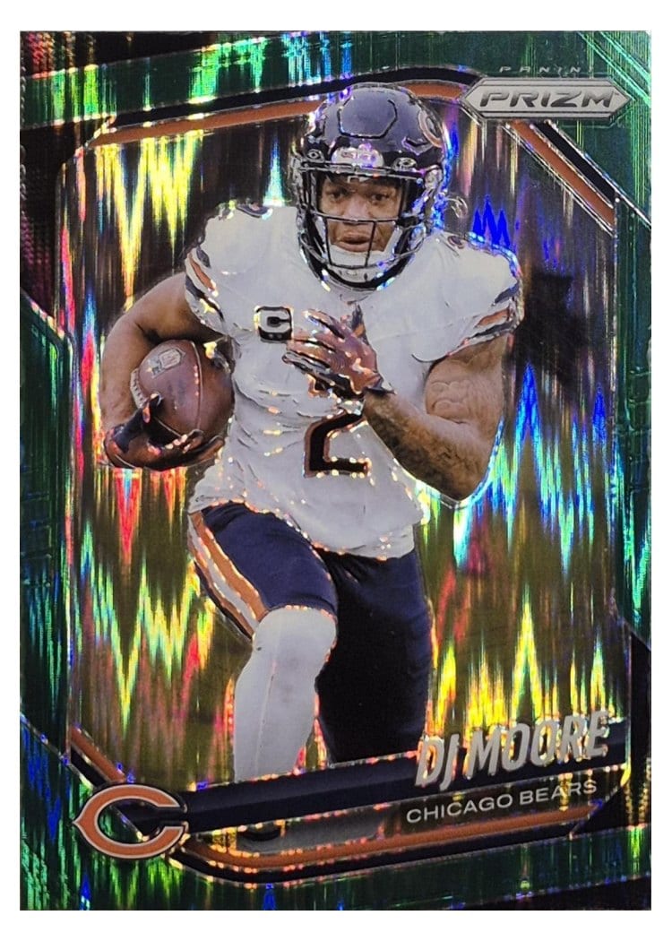 2025 Panini Prizm Base Set DJ Moore #92 card