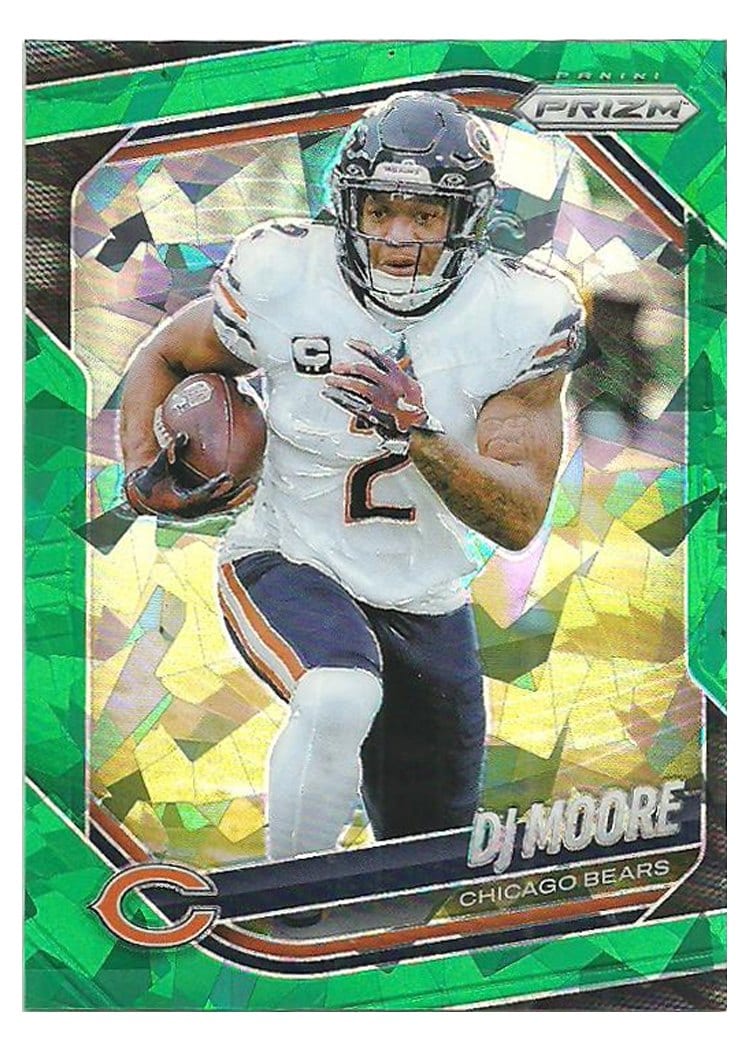 2025 Panini Prizm Base Set DJ Moore #92 card