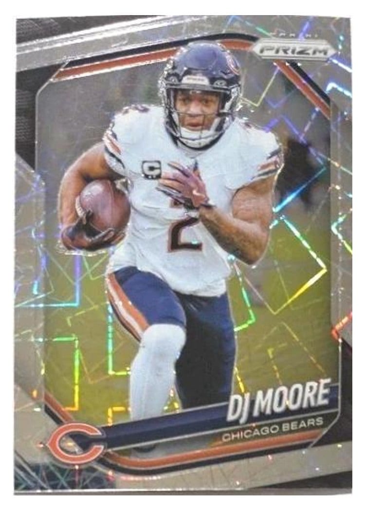 2025 Panini Prizm Base Set DJ Moore #92 card