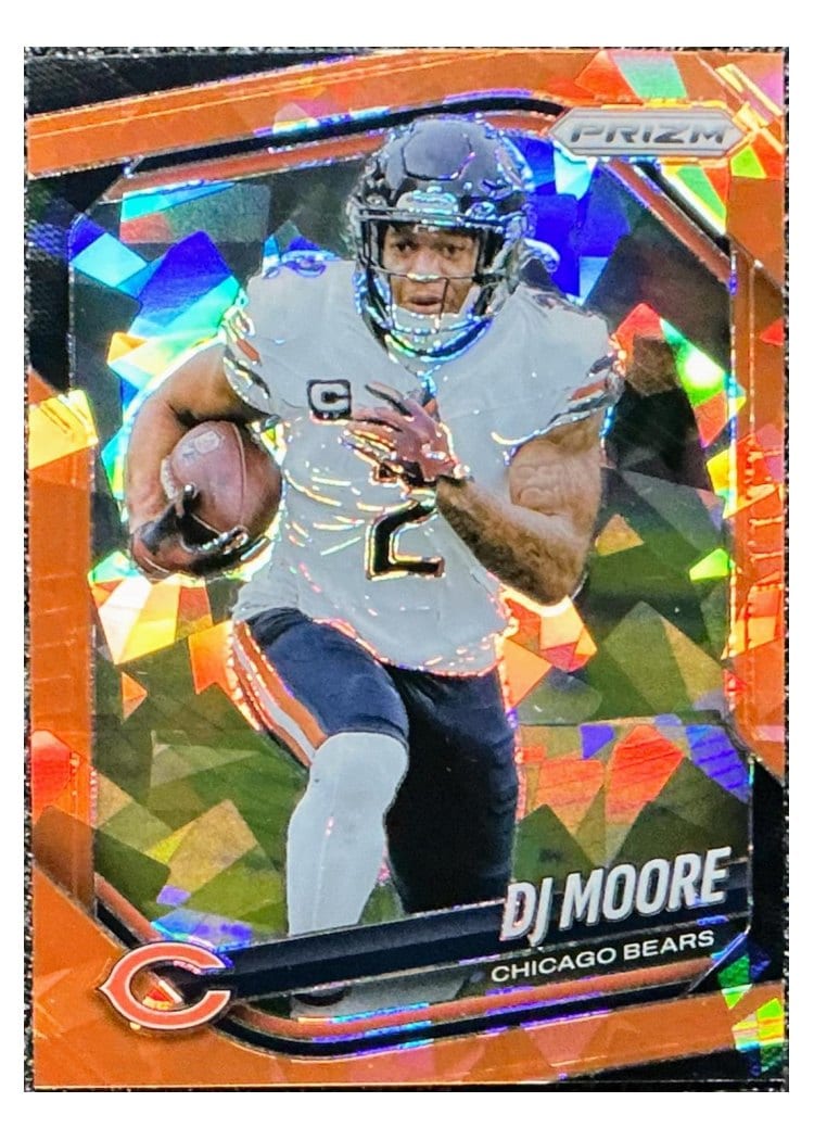 2025 Panini Prizm Base Set DJ Moore #92 card