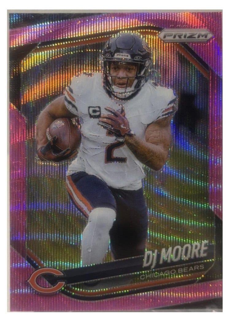 2025 Panini Prizm Base Set DJ Moore #92 card
