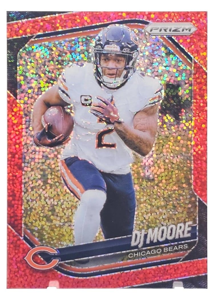 2025 Panini Prizm Base Set DJ Moore #92 card